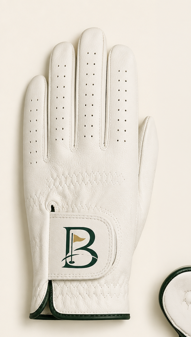Gepersonaliseerde golfhandschoen met crest